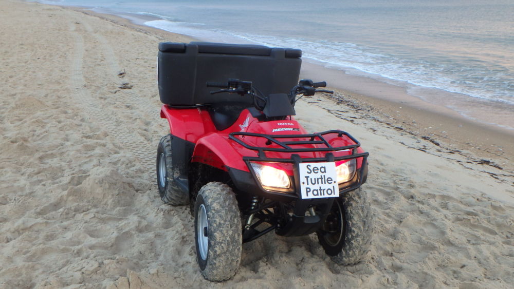 One of the NEST ATVs at the ready 