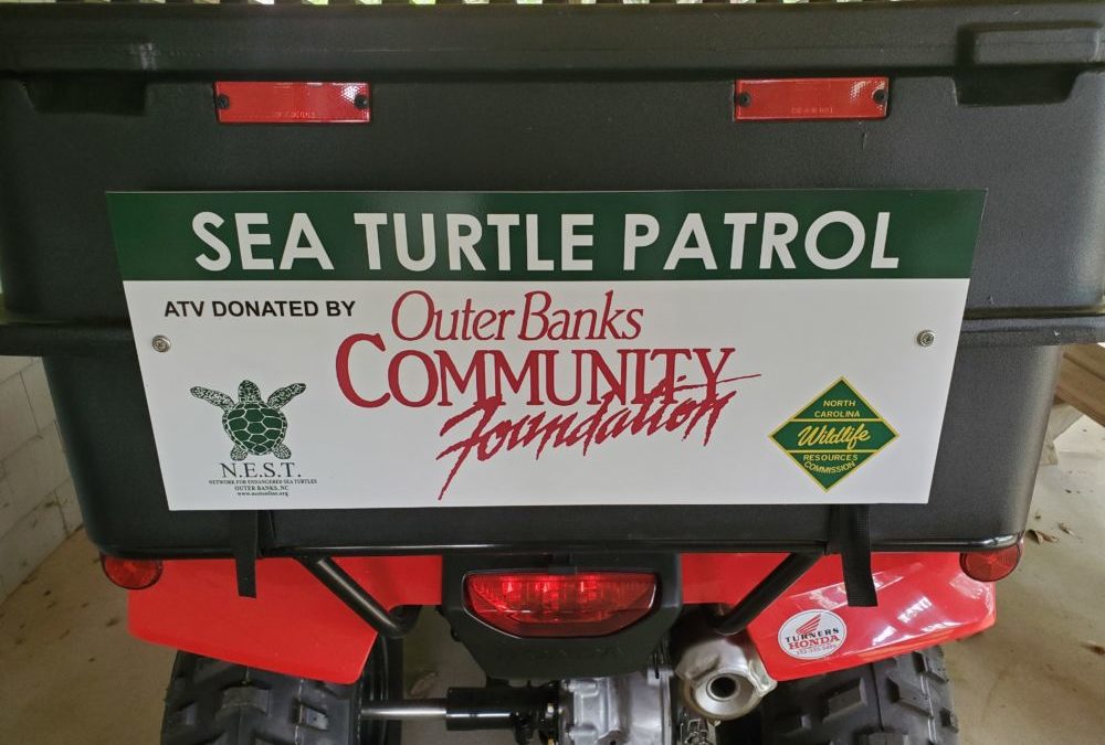 The Outer Banks Community Foundation  Awards N.E.S.T. Funds for Two ATVs!!